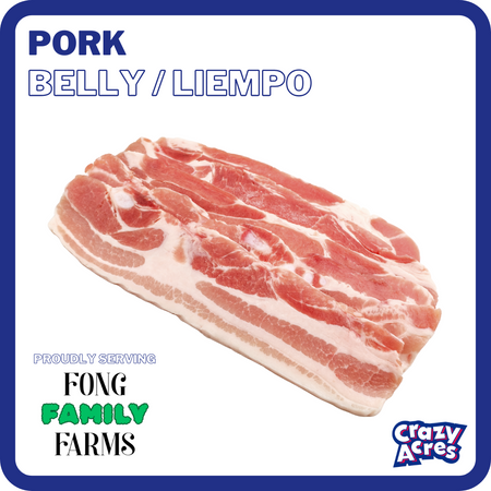 Pork Belly / Liempo, Sliced BISO